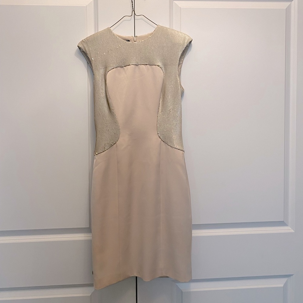 Light pink dress with sequins